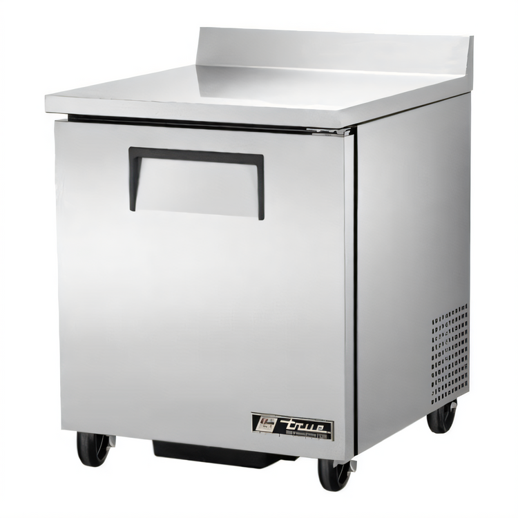 Product image #1 for True TWT-27-HC 27-Inch One-Section Work Top Refrigerator with Stainless Steel Top and Rear Splash