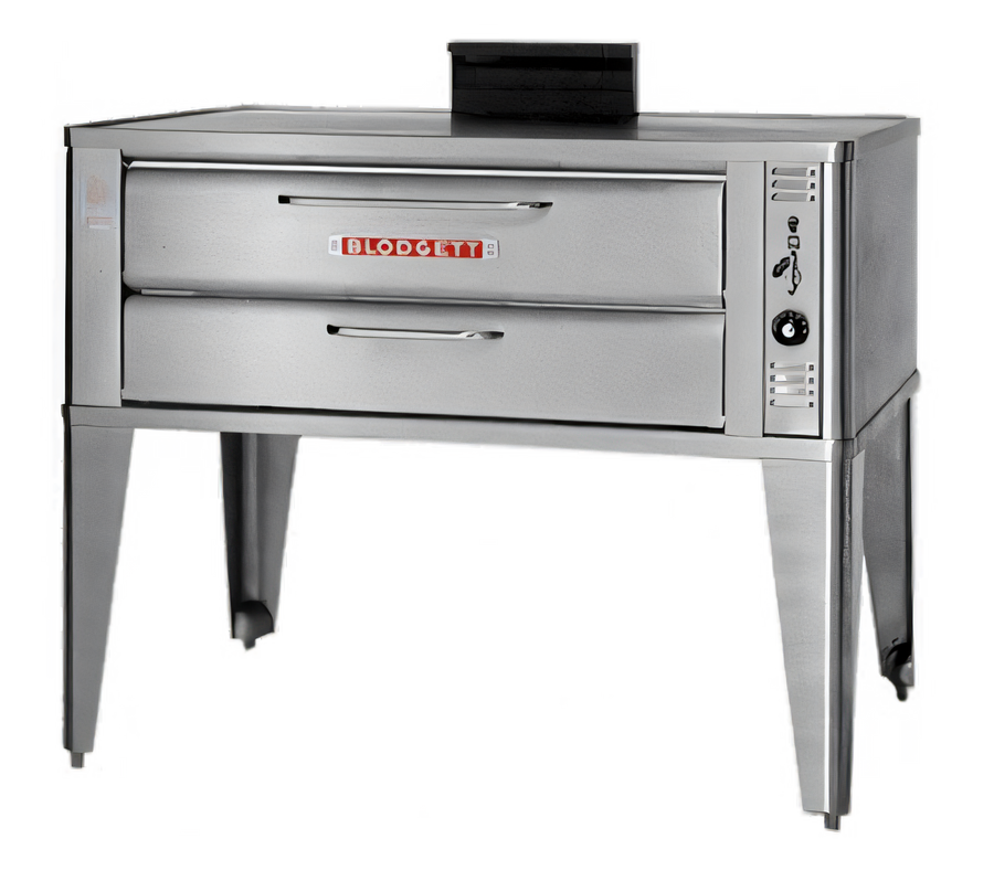 Product image #1 for Blodgett 911 BASE Single Deck Gas Deck Oven Base Unit, 33 x 22 Inch Deck Interior