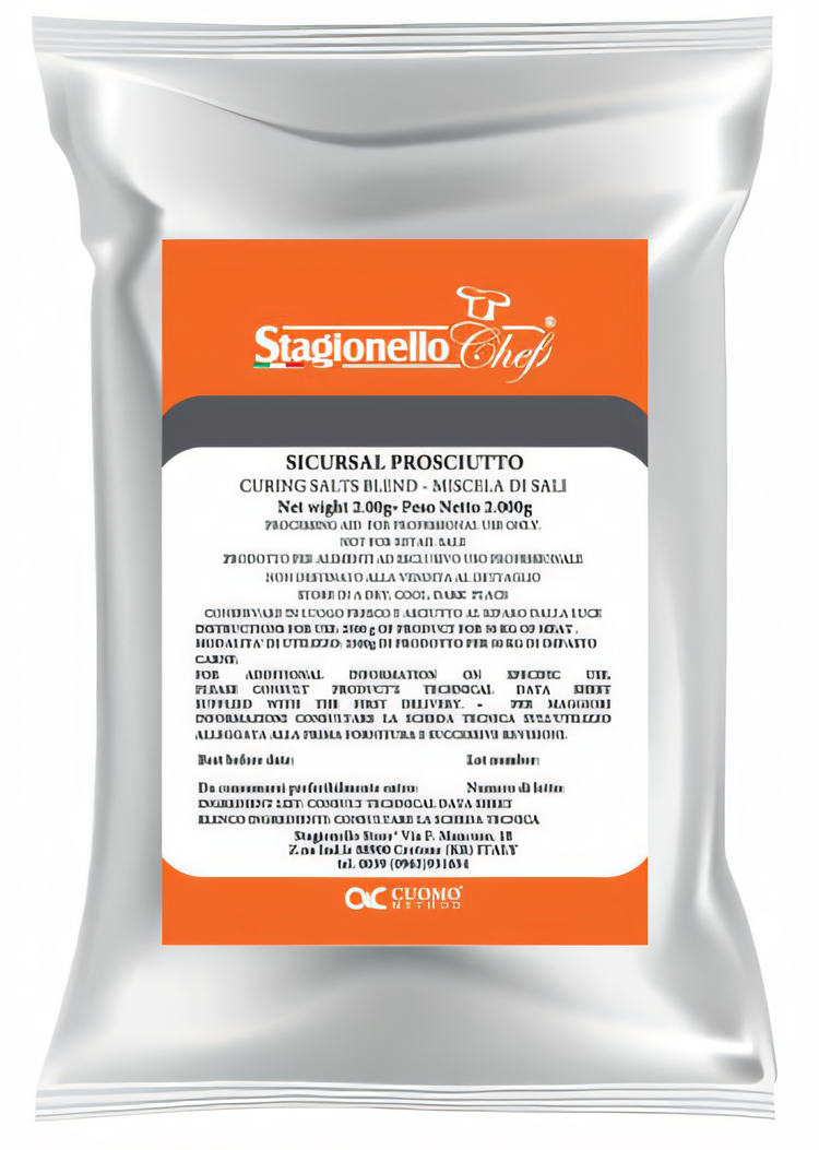 Product image #1 for Long Fermentation Cured Salami Curing Salt and Spice Blend, 1.85 kg Bag