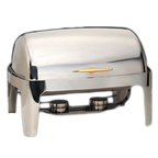 Thumbnail image #1 for American Metalcraft Adagio CDWP26 9 Qt. Full-Size Rectangular Stainless Steel Chafer Water Pan Case of 5