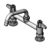 Thumbnail image #1 for equip 8-Inch Deck Mount Manual Mixing Faucet with 6-Inch Swing Nozzle