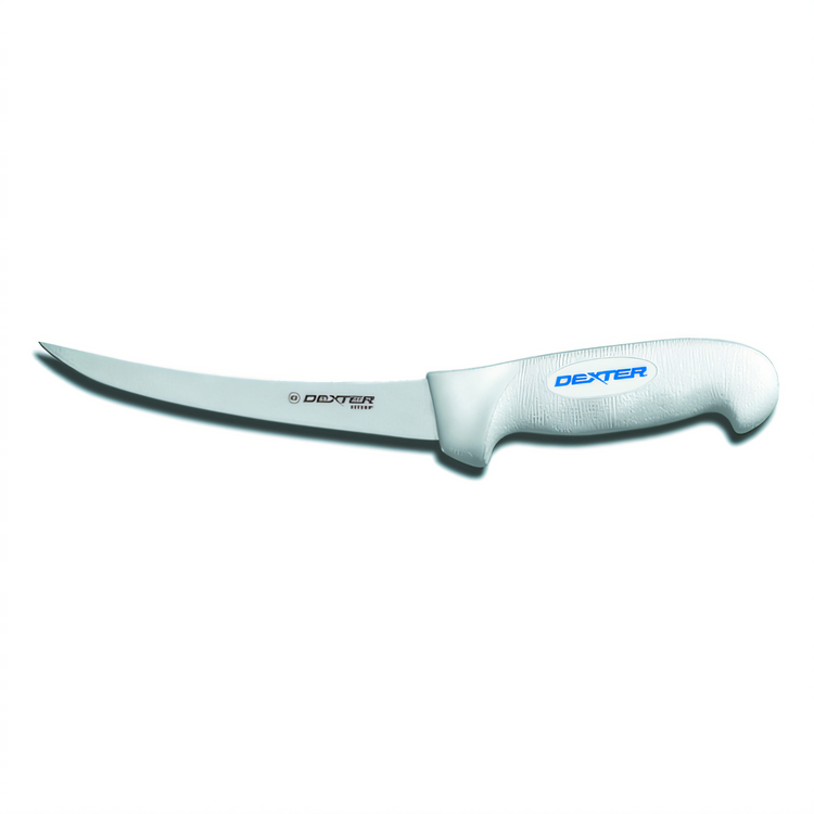 Product image #1 for Dexter Russell SofGrip 6-Inch Narrow Curved Boning Knife with White Soft Grip Handle