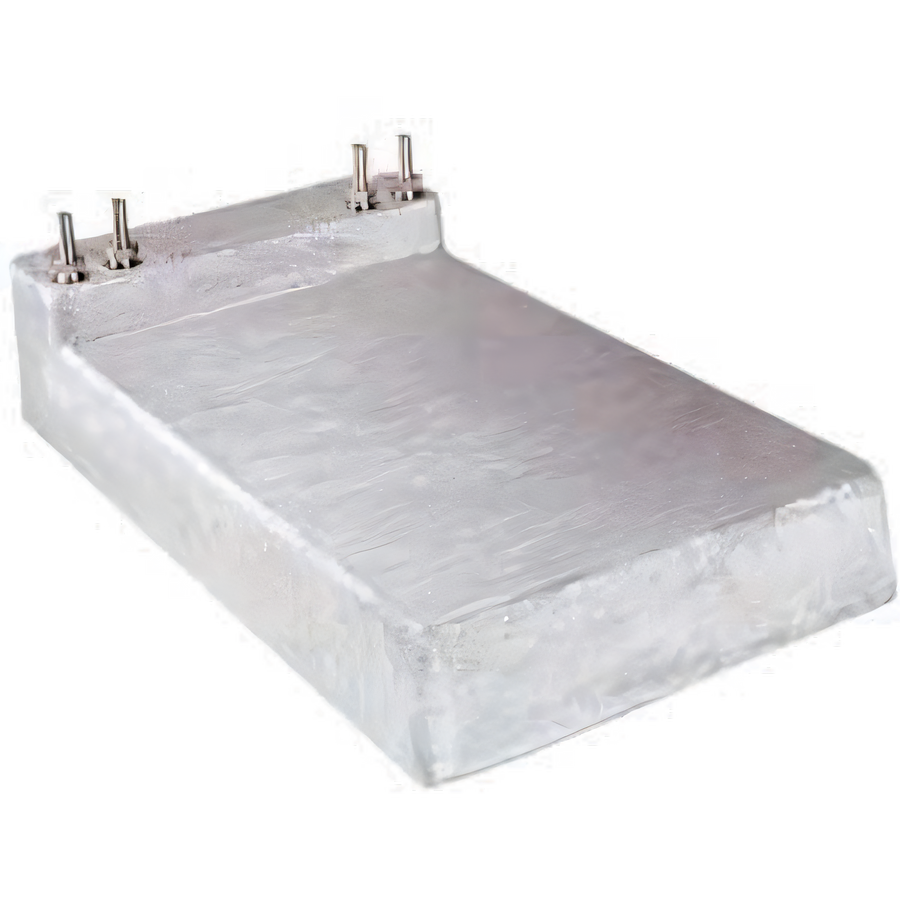 Product image #1 for Micro Matic 8 x 14 Inch 2-Product Cold Plate with 1/4 Inch x 12 Ft Stainless Steel Tubing
