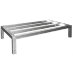 Thumbnail image #1 for Klinger's Trading ADR2048 One-Tier Aluminum Dunnage Rack, 48"W x 20"D x 12"H, 2,500 lb Capacity