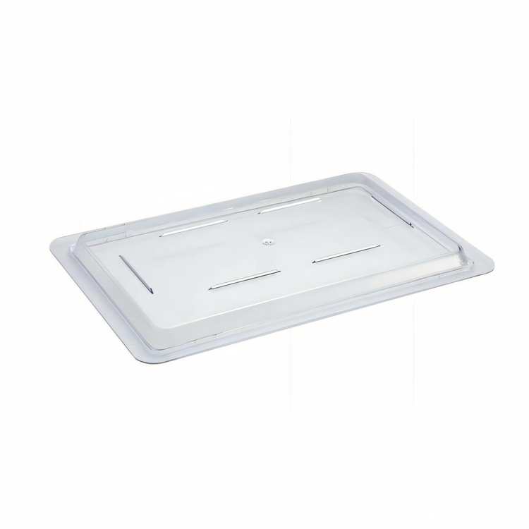 Product image #1 for Rectangular Clear Polycarbonate Food Storage Container Cover for 12 x 18 Inch Containers