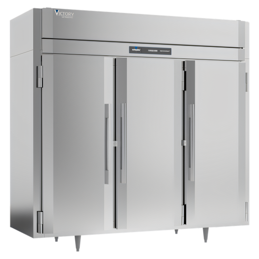 Product image #1 for Victory UltraSpec Extra Wide Three-Section Solid Door Reach-In Freezer, 74.16 Cu. Ft., Self-Contained, R290