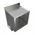 Thumbnail image #1 for BK Resources Call Series Underbar Cabinet with Flat Top, Raised Edge, Locking Hinged Door, 24 x 21 Inches