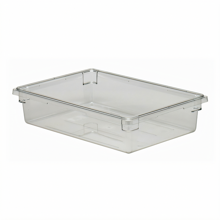 Product image #1 for Cambro Camwear 18 x 26 x 6 Inch Clear Polycarbonate Food Storage Container, 8.75 Gallons