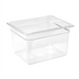 Thumbnail image #1 for American Metalcraft Half-Size Clear Polycarbonate Beverage Tub Insert