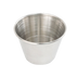Thumbnail image #1 for Crestware 1-1/2 oz Rolled Rim 18/8 Stainless Steel Sauce Cup