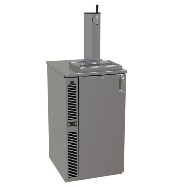 Product image #1 for Glastender 20-Inch One-Section Side-Serviced Bar Profile Draft Dispensing Cooler