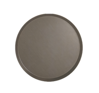 9-Inch Hard Coat Anodized Aluminum Solid Tapered Nesting Car Pizza Pan