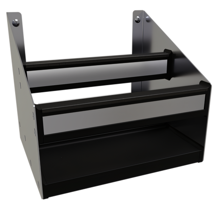 Product image #1 for Glastender DSR-12 12-Inch Double Stainless Steel Speed Rail