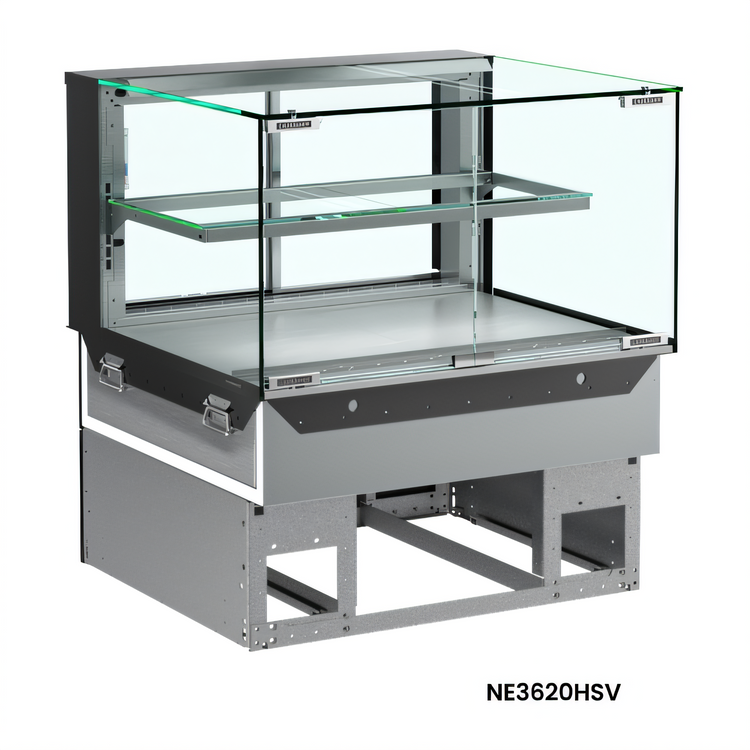 Product image #1 for Structural Concepts Reveal Heated Self-Service Slide-In Counter Case, 35-3/4 Inch Wide x 33 Inch Deep