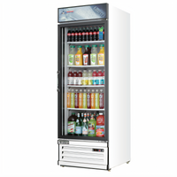 Everest Refrigeration EMGR20 Reach-In Glass Door Merchandiser Refrigerator, 20.0 Cu. Ft., One Section