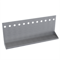 Krowne 36-Inch Brushed Stainless Steel Hanging Tray for 12-Faucet Towers
