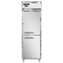 Thumbnail image #1 for Continental Refrigerator D1FSNSSHD Designer Line One-Section Shallow Depth Reach-In Freezer with Half-Height Solid Doors