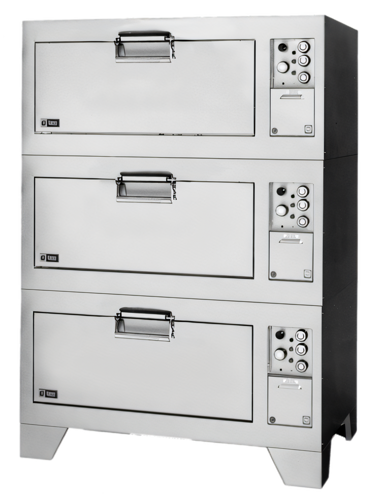 Product image #1 for Lang Marine Electric Double-Section Deck-Type Roast Oven, 12 kW, 16-Inch Bolt-Down Legs