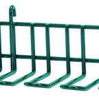 Thumbnail image #1 for Quantum Store Grid SG-UH4P Large Utensil Holder, 10-1/2"W x 5"D x 4-1/4"H, Green Epoxy Antimicrobial Finish, NSF