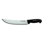 Thumbnail image #1 for Dexter Russell SofGrip 24073B 10-Inch Cimeter Steak Knife, High-Carbon Stainless Steel, Black Soft-Grip Handle Case of 6