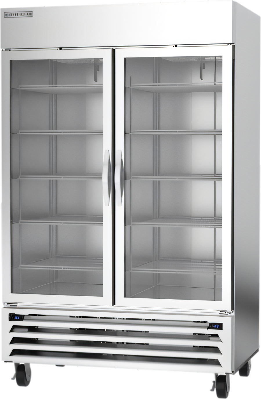 Product image #1 for Beverage-Air Horizon Series Two-Section Dual-Temperature Reach-In Refrigerator/Freezer with Glass Doors