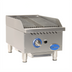 Thumbnail image #1 for Globe 15-Inch Gas Countertop Char Rock Charbroiler, Natural Gas/LP Convertible