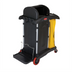 Thumbnail image #1 for Rubbermaid Commercial Hygen High Security Housekeeping Cart with Locking Cabinet and Security Hood