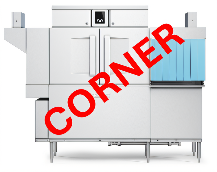 Product image #1 for Hobart CL76C-DWR High Temperature Single-Tank Rack Conveyor Dishwasher with Drain Water Energy Recovery