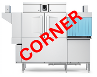 Hobart CL76C-DWR High Temperature Single-Tank Rack Conveyor Dishwasher with Drain Water Energy Recovery