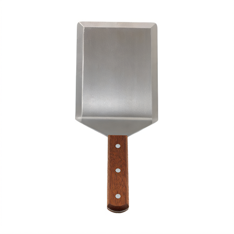 Product image #1 for Winco Offset Turner with 5 x 6 Inch Stainless Steel Blade and Wooden Handle