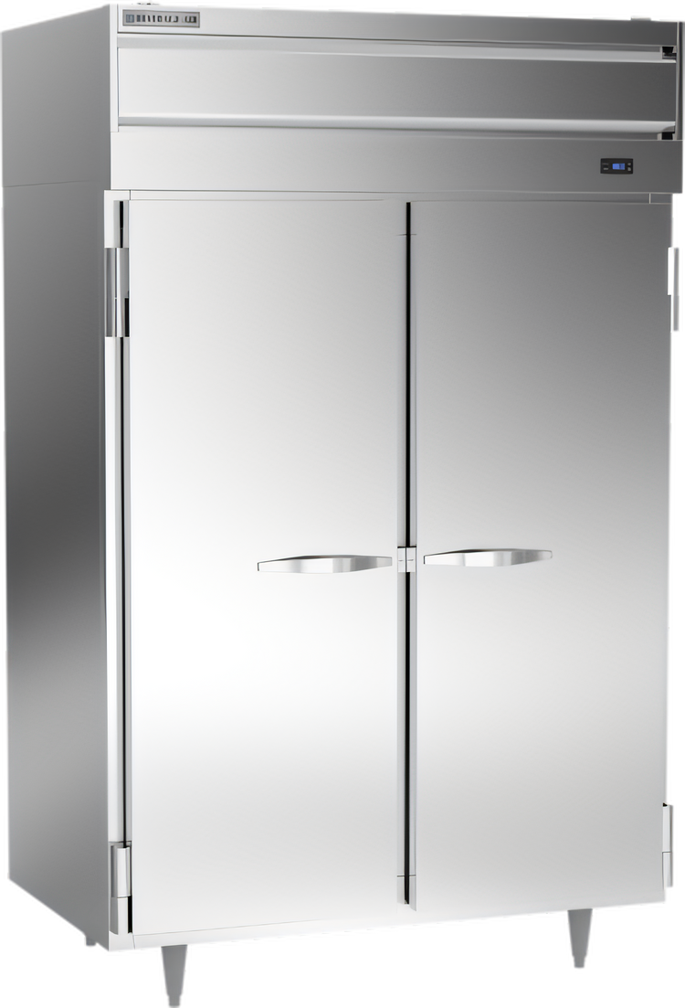 Product image #1 for Beverage Air P Series Two-Section Reach-In Warming Cabinet, 43.3 Cu. Ft., Full-Height Solid Doors