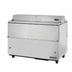 Thumbnail image #1 for Dual-Sided Mobile Milk Cooler Cart, 16-Crate Capacity, Stainless Steel, Forced-Air