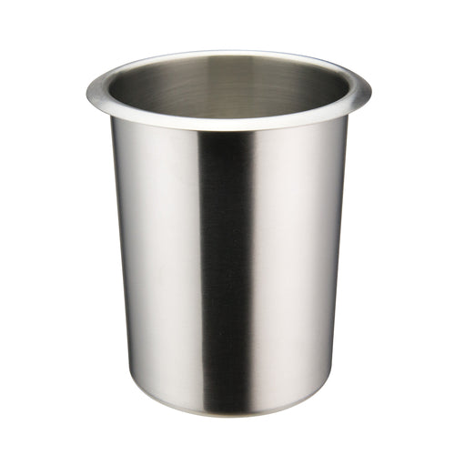 Product image #1 for Winco Prime 1.25 Quart Round Stainless Steel Bain-Marie Pan