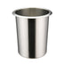Thumbnail image #1 for Winco Prime 1.25 Quart Round Stainless Steel Bain-Marie Pan