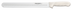 Thumbnail image #2 for Sani-Safe 12-Inch Roast Slicer Carving Knife with Stain-Free High-Carbon Steel Blade and White Polypropylene Handle