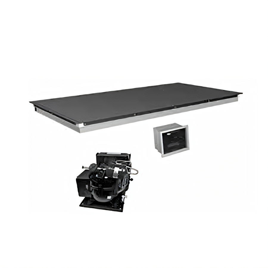 Product image #1 for Hatco CSBFR-36-F Built-In Flush Top Remote Cold Shelf, 36-Inch x 15-1/2-Inch, Hardcoat Aluminum
