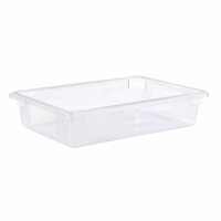 StorPlus Clear Polycarbonate Stackable Food Storage Box, 8.5 Gallon, 26 x 18 x 6 Inch