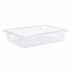 Thumbnail image #1 for StorPlus Clear Polycarbonate Stackable Food Storage Box, 8.5 Gallon, 26 x 18 x 6 Inch