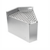 Thumbnail image #1 for John Boos Underbar Drainboard Inside Corner Angle Filler, 45° Angle, 21-Inch Deep, 18/300 Stainless Steel