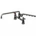 Thumbnail image #2 for EverSteel ULTRARINSE Stainless Steel 8-Inch Deck Mount Mixing Faucet with 18-Inch Swing Nozzle and 1.5 GPM Spray Arm