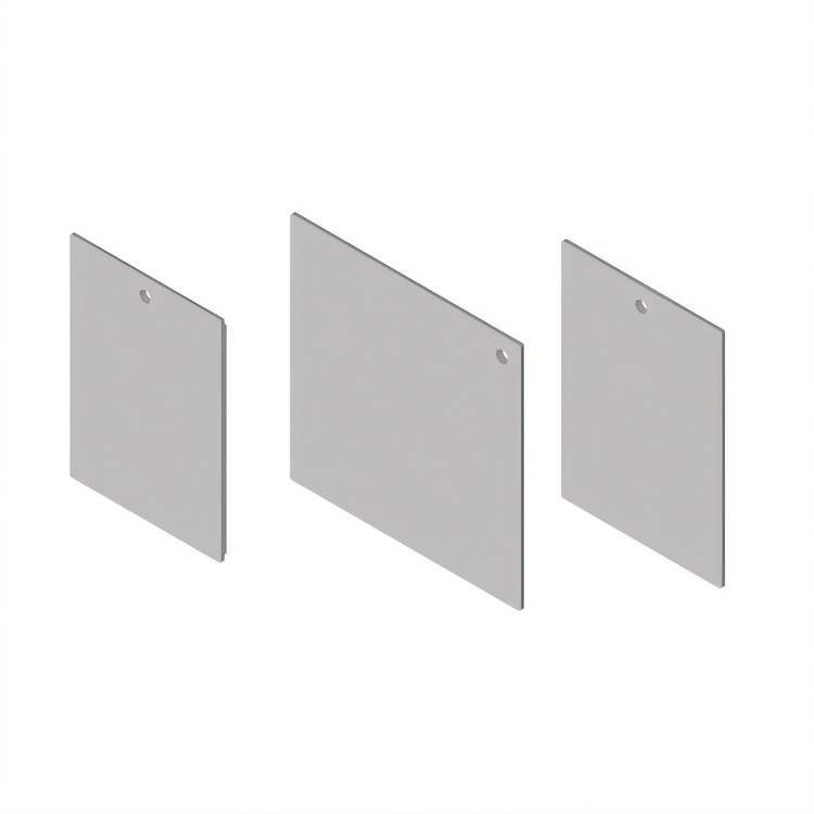 Product image #1 for John Boos Poly Board Sink Cover Set, Three Boards, 21 x 21 Inch