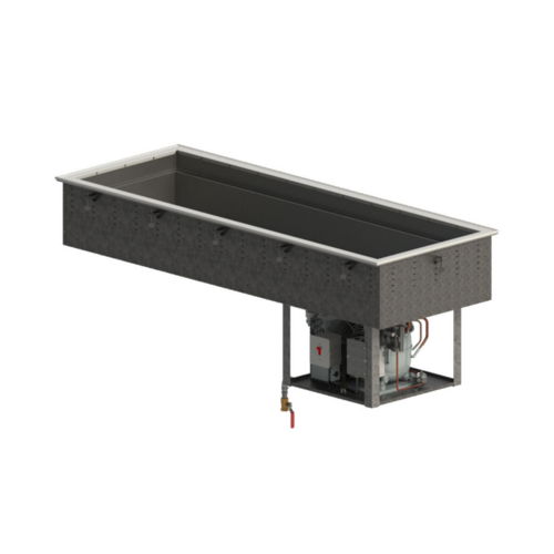 Product image #1 for Vollrath 3-Pan Drop-In Refrigerated Cold Pan, Self-Contained R290, 26-Inch Wide