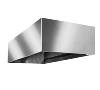 SpecAir 42-Inch x 36-Inch x 20-Inch Condensate Hood with Exhaust Duct, 304 Stainless Steel