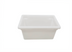 Thumbnail image #1 for Omcan USA 12 x 18 x 9 Inch White Rectangular Stackable Polypropylene Food Storage Container