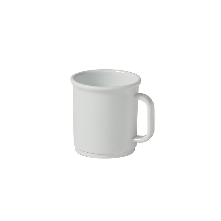 Product image #1 for American Metalcraft Crave Collection 12 oz. Tritan Mug with Handle, Cloud White