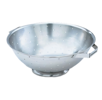 Vollrath 5-Quart Stainless Steel Colander with Side Handles and Footed Base, 11-1/4 Inch