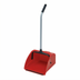 Thumbnail image #1 for Winco Jumbo Lobby Dust Pan with 25-Inch Handle, Red Polypropylene