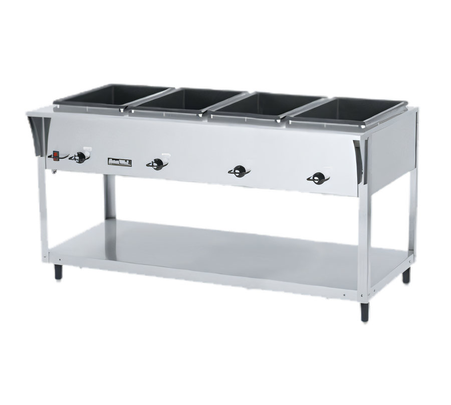 Product image #1 for Vollrath ServeWell SL 4-Well Electric Hot Food Table with Stainless Steel Undershelf