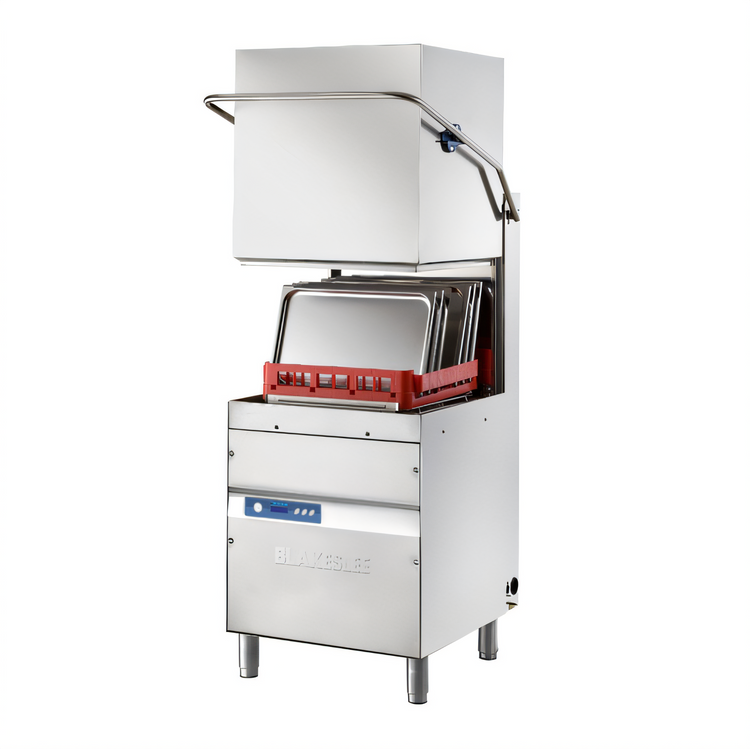 Product image #1 for Blakeslee 28-3/8-Inch Hood-Type High-Temp Door Dishwasher with Digital Controls and 9 kW Booster Heater
