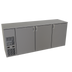 Thumbnail image #1 for Glastender C2FB84 Two-Zone Front-Serviced Bar Profile Back Bar Cooler, 84 Inch, 3-Section